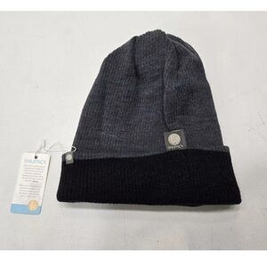 Shupaca Alpaca Beanie Hat Alpaca Acrylic Black Gray Gorpcore NEW
